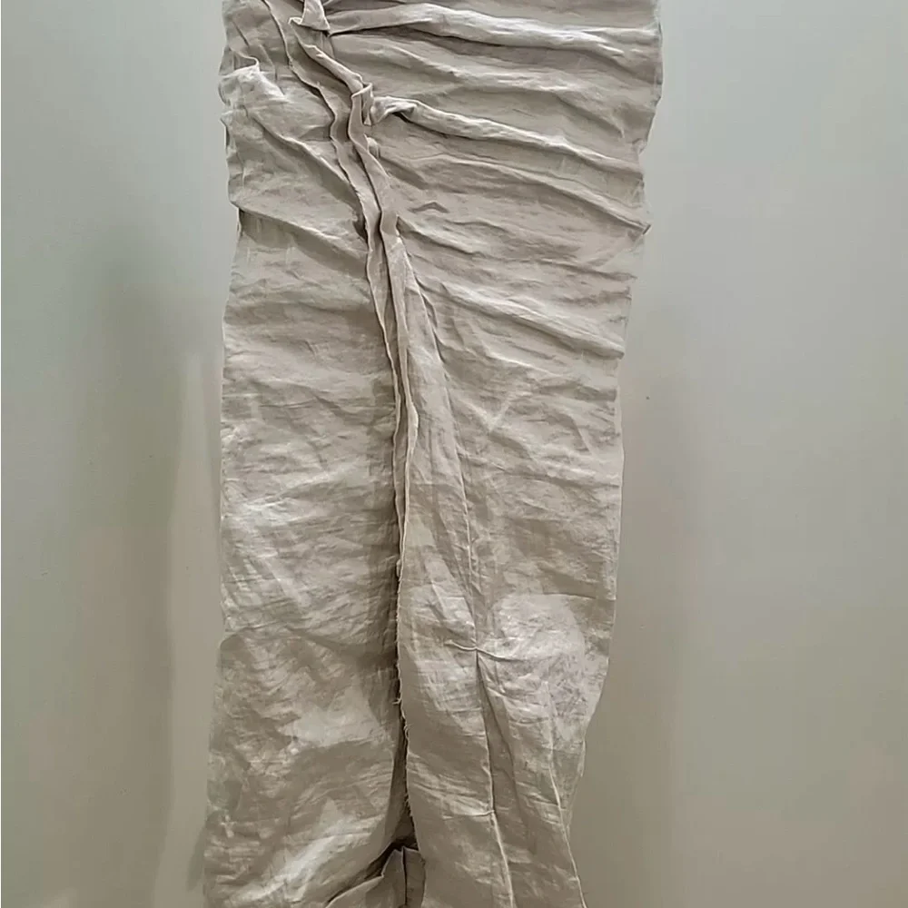 Donna Karan Sz US 4, GB 6 Ecru Silk Skirt - Picture 3 of 16